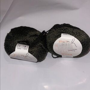 GGH Yarn Mystik Dark Green (color 64) Yarn 8 skeins